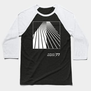 Spiegelsaal / Minimalist Graphic Design Fan Artwork Baseball T-Shirt